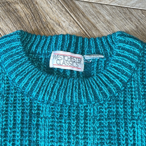 “Westchester classics” EUC! 90’s cableknit sweater - Picture 5 of 6